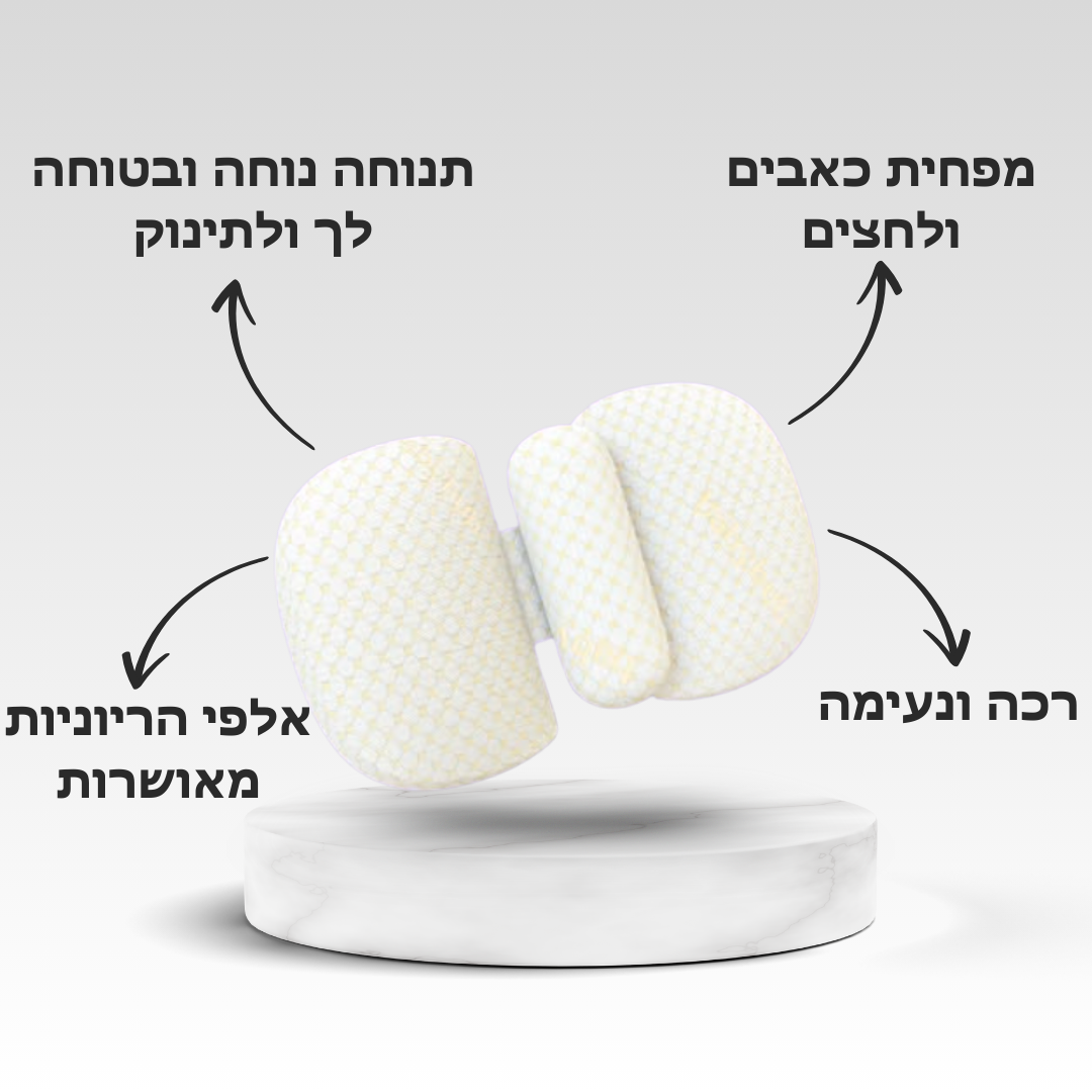 ™MamaCloud-כרית הריון להפחתת לחצים וכאבים בשינה