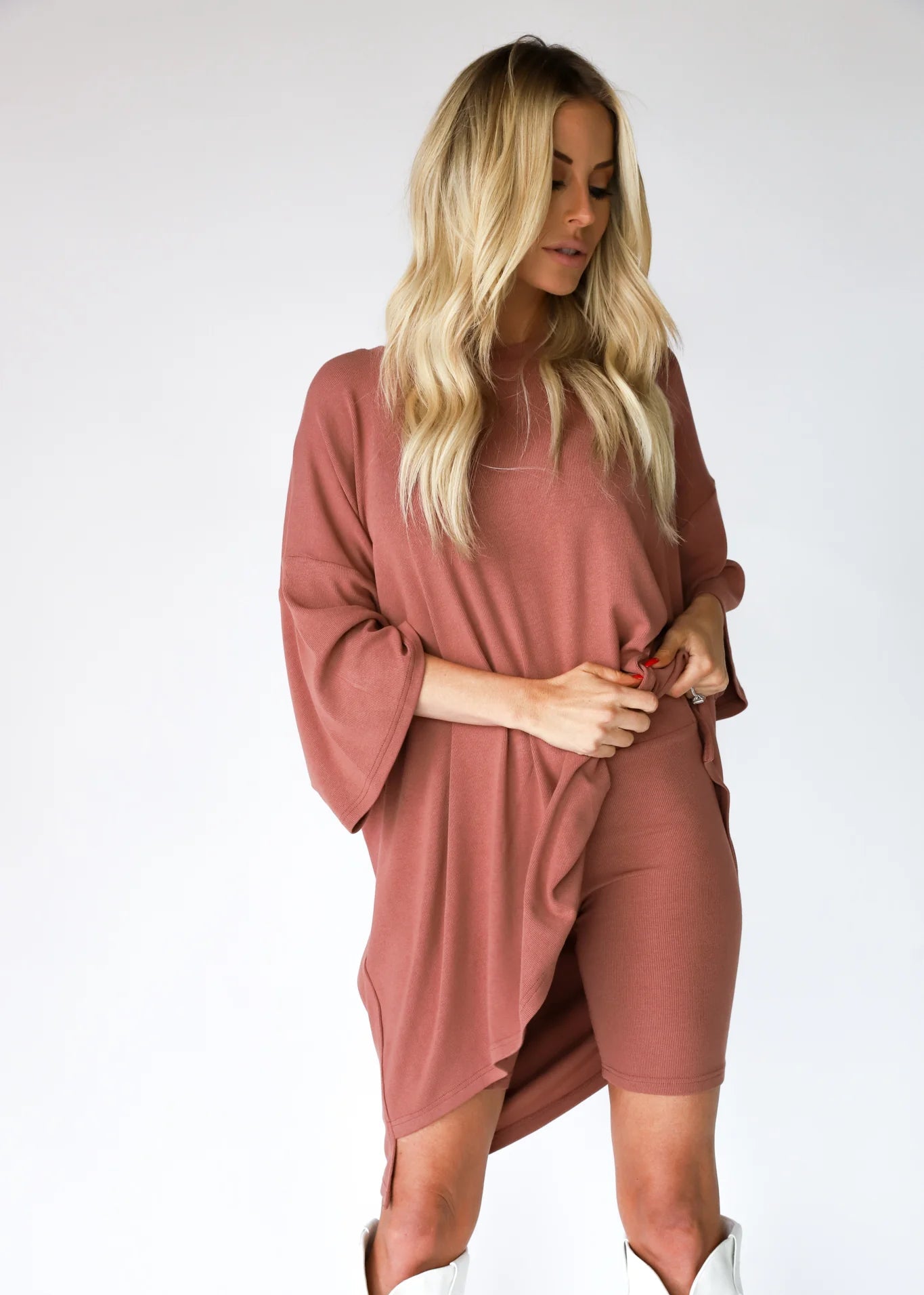 סט אוברסייז להריון