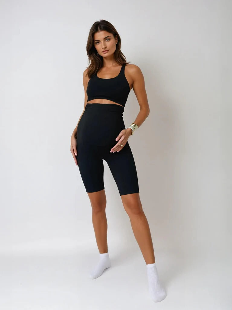 BellyHug™ – טייץ הריון קצר תומך